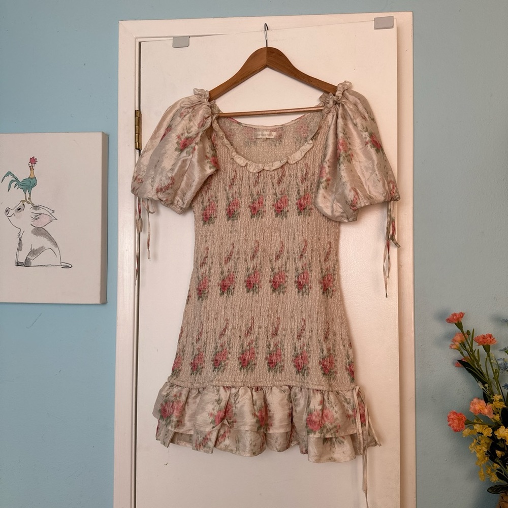 LOVESHACKFANCY VIOLET DRESS - Picture 5 of 9